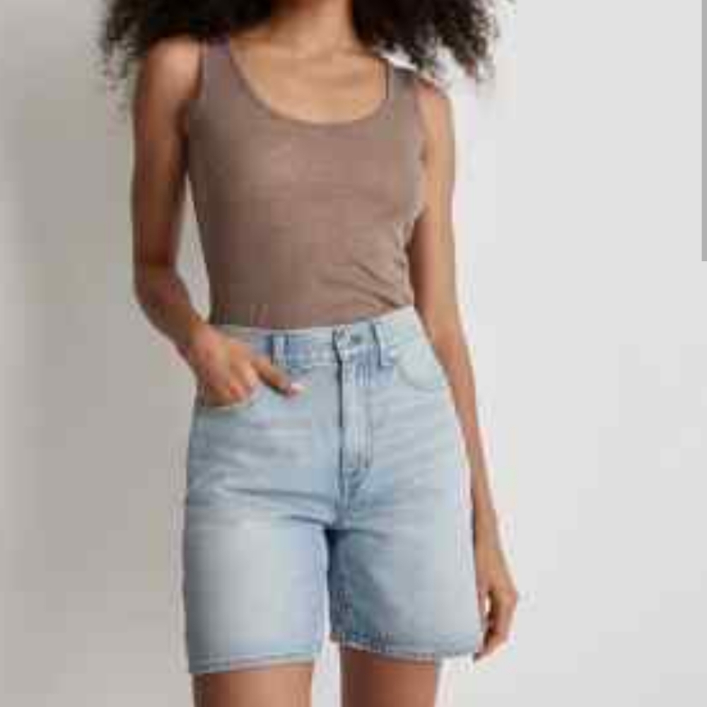 Madewell Baggy Jean Shorts In Bessmund Wash ✨NWT✨